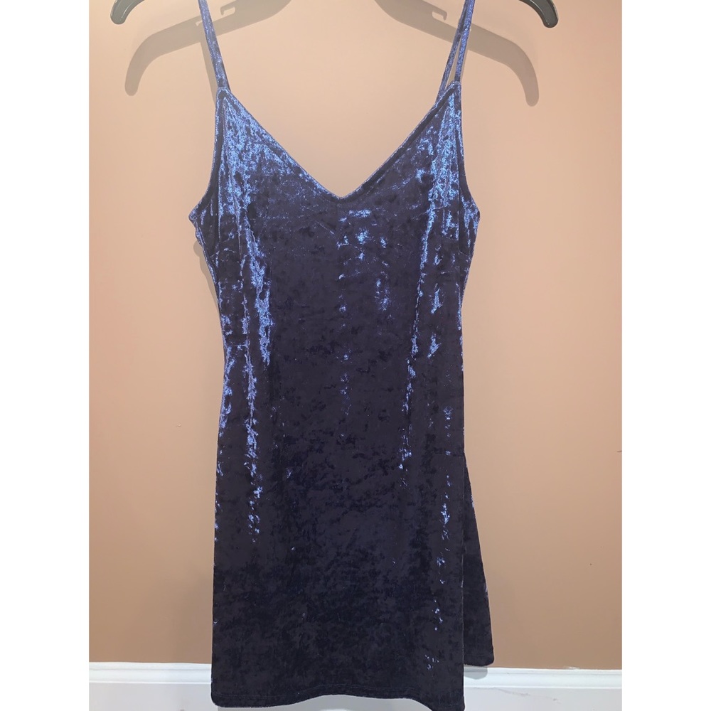 NWT: Mini Velvet Dress